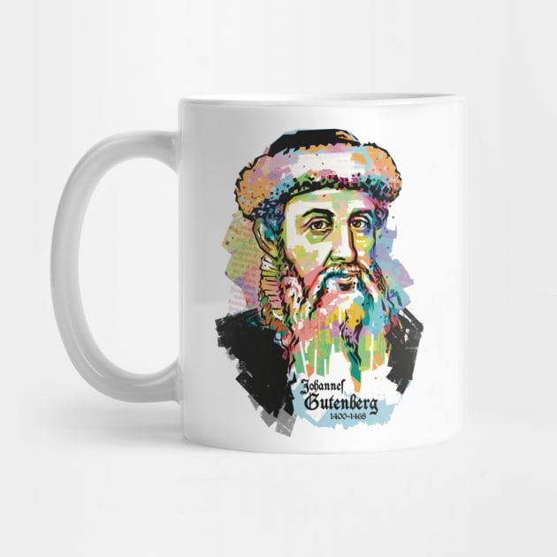 Johannes Gutenberg WPAP by BAJAJU